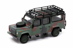 1/64 Land Rover Defender 110 Military Camouflage (Hong Kong Exclusive)