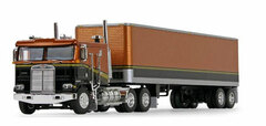 1/64 Kenworth K100COE 110 Inch Flattop Sleeper & 40ft Vintage Trailer