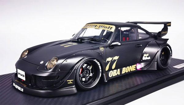 1/18 RWB 993 Matte Black