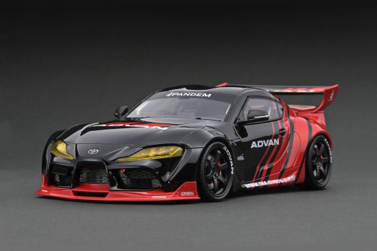 1/18 PANDEM Supra (A90) Black/Red