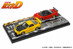1/64 Initial D Set Vol.3 Keisuke Takahashi RX-7 (FD3S) & Go Hojo NSX (NA1)