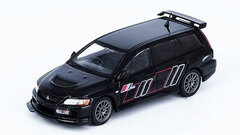 1/64 Mitsubishi Lancer Evolution IX Wagon 2005 Rally Art Black