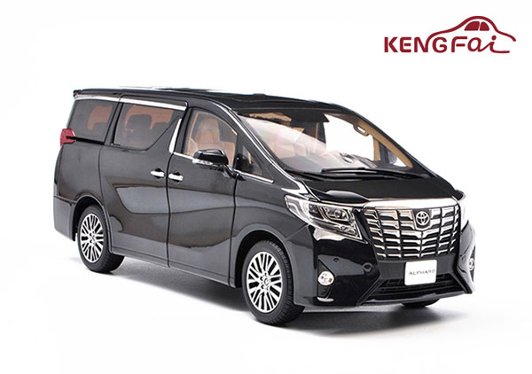 1/18 Toyota Alphard Black *Left-hand Steering