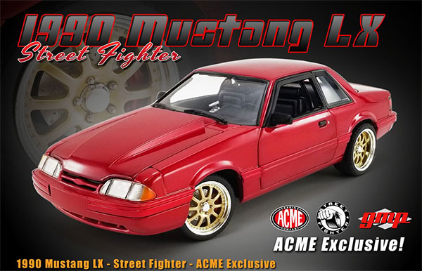 1/18 11990 Mustang LX Street Fighter - Red Metallic