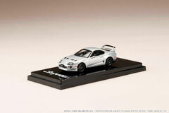1/64 Toyota Supra (A80) JDM STYLE Silver Metallic