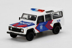 1/64 Land Rover Defender 110 Korlantas Indonesia National Traffic Police (Right-hand Steering) Indonesia Exclusive