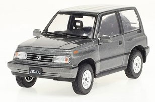 1/43 Suzuki Escudo 1992 Charcoal Gray Metallic