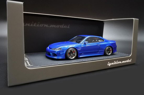 1/43 VERTEX S15 Silvia Blue Metallic