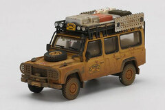 1/64 Land Rover Defender 1989 Camel Trophy Winner UK Weathering Paint Design (Right-hand Steering)