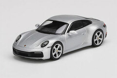 1/64 Porsche 911 (992) Carrera S GT Silver Metallic (Right-hand Steering)