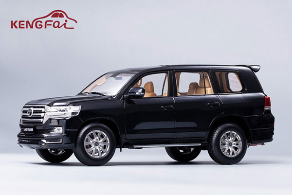 1/18 Toyota Land Cruiser Pearl Black