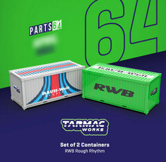 1/64 Set of 2 Containers RWB Rough Rhythm *2 Container Cases Set