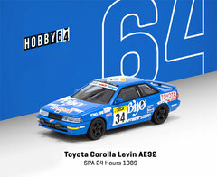 1/64 Toyota Corolla Levin AE92 SPA 24 Hours 1989