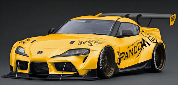 1/18 PANDEM Supra (A90) Yellow