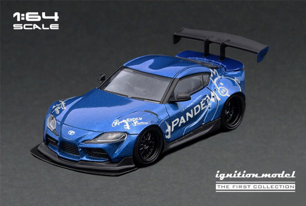 1/64 PANDEM Supra (A90) Blue Metallic