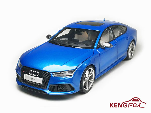 1/18 Audi RS7 4.0T Sportback 2016 Blue