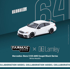 1/64 Mercedes-Benz C63 AMG Coupe Black Series White Metallic