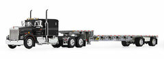 1/64 Kenworth W900A 40 Inch Flattop Sleeper & Trans Craft Step Deck Trailer 