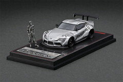 1/64 PANDEM Supra (A90) Silver With Mr.Miura