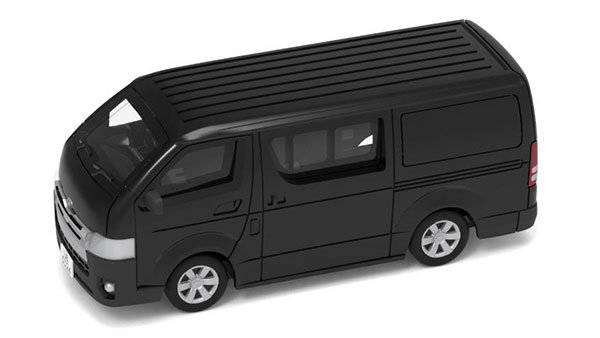 Tiny City No.17 Toyota HiAce Black