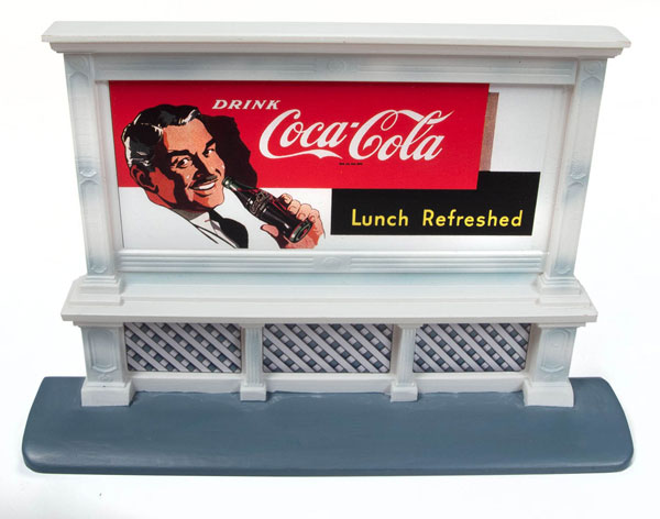 1/87 (HO Scale) Billboard Coca Cola