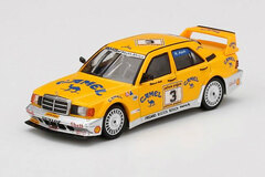 1/64 Mercedes-Benz 190E 2.5-16 Evolution II Yellow Pages 200 Kyalami 1990 #3 