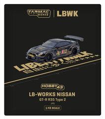 1/43 LB-WORKS NISSAN GT-R R35 type 2 JPS