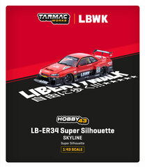 1/43 LB-ER34 Super Silhouette SKYLINE Super Silhouette