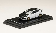 1/64 Honda Civic Hatchback (FK7) Carbon Bonnet White Orchid Pearl