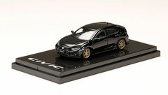 1/64 Honda Civic Hatchback (FK7) Carbon Bonnet Crystal Black Pearl
