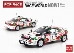 1/64 Toyota Celica GT-FOUR ST185 Safari Rally 1993 Winner #1 Juha Kankkunen / Juha Piironen