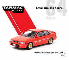 1/64 Toyota Corolla Levin (AE92) Red