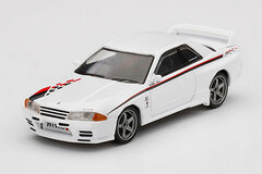 1/64 Nissan GT-R R32 Nismo S-Tune White (Right-hand Steering)