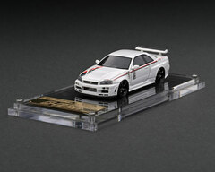 1/64 Nismo R34 GT-R R-tune White