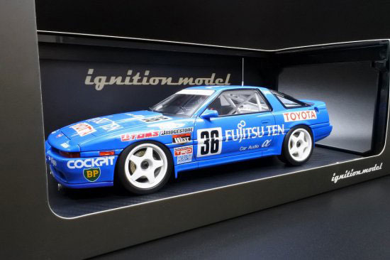 1/18FUJITSU TEN TOMS Supra (#36) 1990 JTC