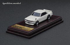 1/64 Nissan Skyline 2000 GT-R (KPGC10) White