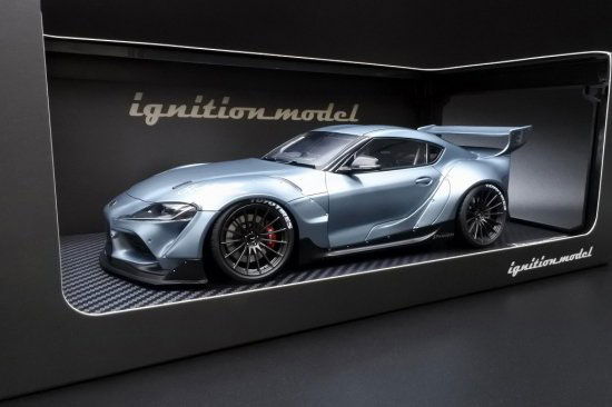 1/18 PANDEM Supra (A90) Matte Gray Metallic
