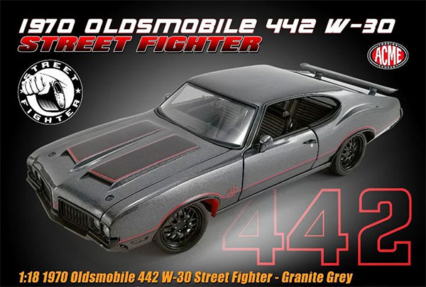 1/18 1970 Oldsmobile 442 W-30 Street Fighter