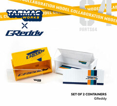 1/64 Container Base GReddy *Container BOX 2pc Set