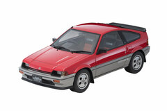 Ignition Model x Tomytec T-IG1811 Honda Ballade Sport CR-X Si (Red/Gray)