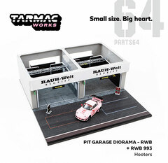 1/64 Racing Pit Garage - RWB + RWB 993 Hooter *Racing Pit Garage (w/1 Vehicle)