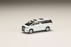 1/64 2019 Toyota Alphard White Pearl Crystal (Right-hand Steering)