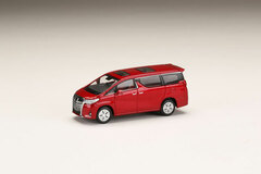 1/64 2019 Toyota Alphard Red Metallic (Right-hand Steering)