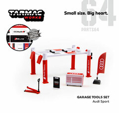 1/64 Garage tools set Audi Sport