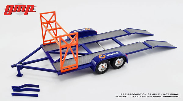1/18 GMP Tandem Car Trailer - Union 76