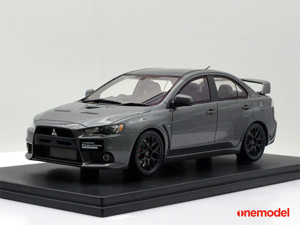 1/18 Mitsubishi EVO X Mercury Grey/Titanium Grey