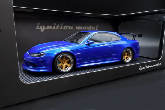 1/18 VERTEX S15 Silvia Blue Metallic