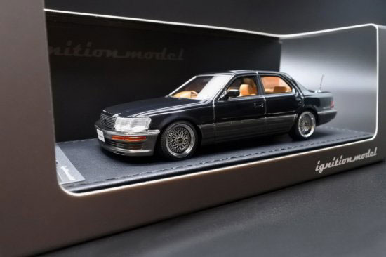 1/43 Toyota CELSIOR (F10) Black *BB-Wheel