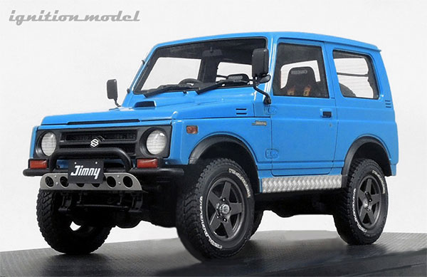 1/18 SUZUKI Jimny (JA11) Lift Up Blue