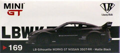1/64 LB-Silhouette WORKS GT Nissan 35GT-RR Version 1 Matte Black (Left-hand Steering) Chinese Exclusive